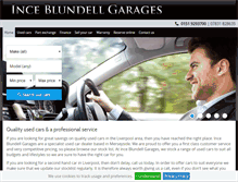 Tablet Screenshot of inceblundell.com